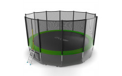 Батут EVO JUMP External 16ft (Green) + Lower net Батут EVO JUMP External 16ft (Green) + Lower net