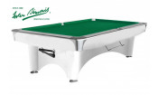Бильярдный стол для пула "Dynamic III" 8 ф (белый) Бильярдный стол для пула "Dynamic III" 8 ф (белый)