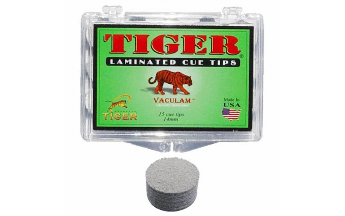 Наклейка для кия "Tiger" (S) 14 мм Наклейка для кия "Tiger" (S) 14 мм